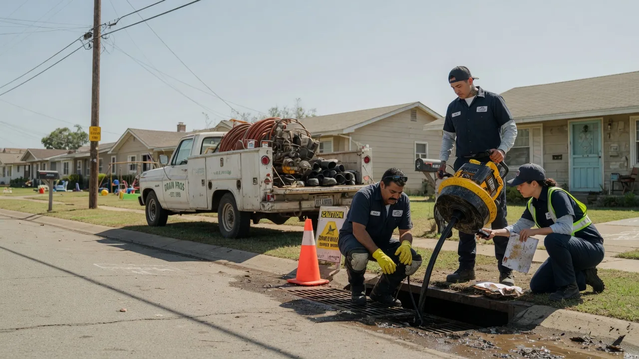 Drain Cleaning in Llano, CA near me